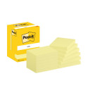 Märkmepaber iseliimuv POST-IT 657  kollane, 76x102mm (pakis 12x100l.)