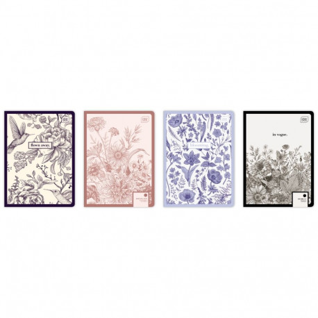 Kaustik A5 60 lehte, joon, Uv Trends Girls assortii, Interdruk