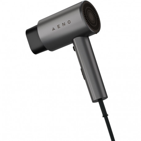 AENO HD2 Hair Dryer, 2000W, Ionizer, 3 Modes, Cool Button, Grey
