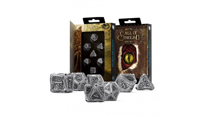 Metal Call Of Cthulhu Dice Set