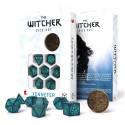 The Witcher Yennefer Dice Set Dark Blue And Turquoise Colors