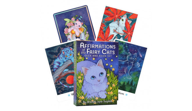US Games Systems Affirmations of the Fairy Cats cards