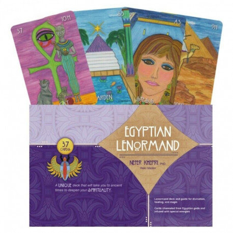 Schiffer Publishing The Egyptian Lenormand Cards