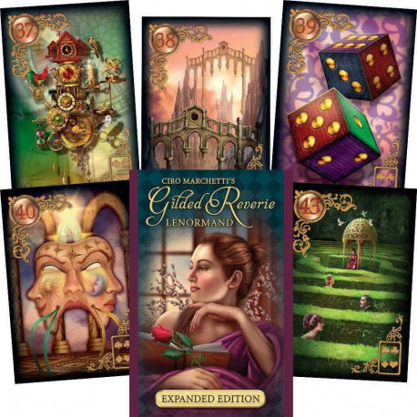 US Games Systems Gilded Reverie Lenormand Cards