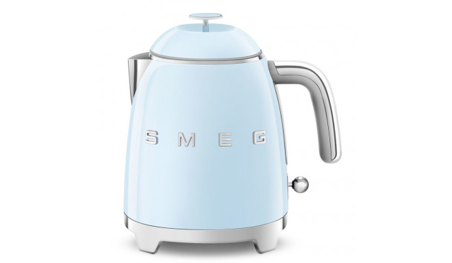 Electric Kettle - SMEG Kettle Mini 50' Style 0.8L 1400W Blue Pastel