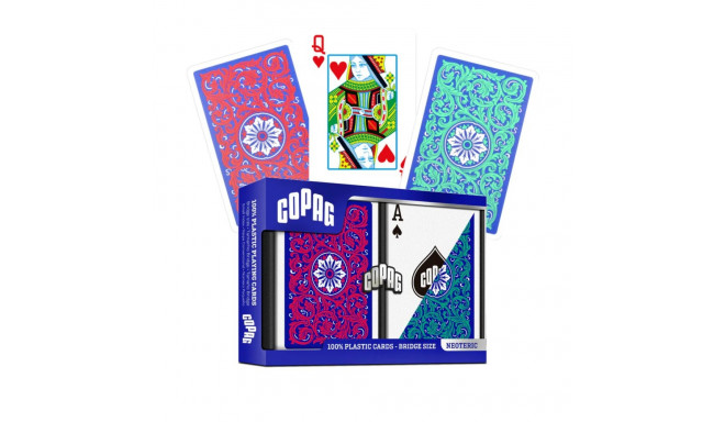 Copag Elite Bridge Regular Index Playing Cards Double Deck (Red & Green)