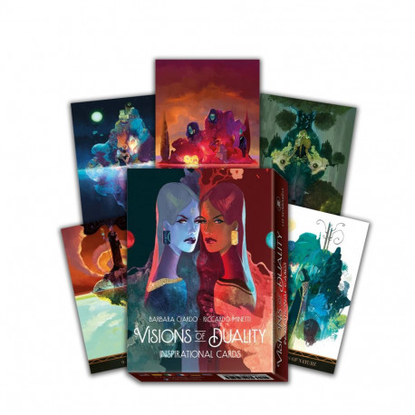 Lo Scarabeo Visions Of Duality Inspirational Cards