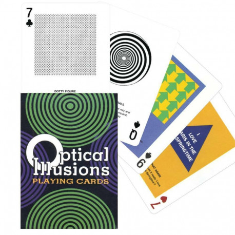 US Games Systems Optical Illusions Playing Cards