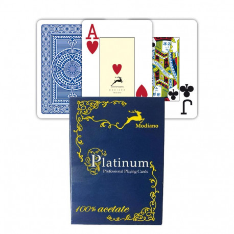 Modiano Ramino Acetate Quality Playing Cards (Blue)