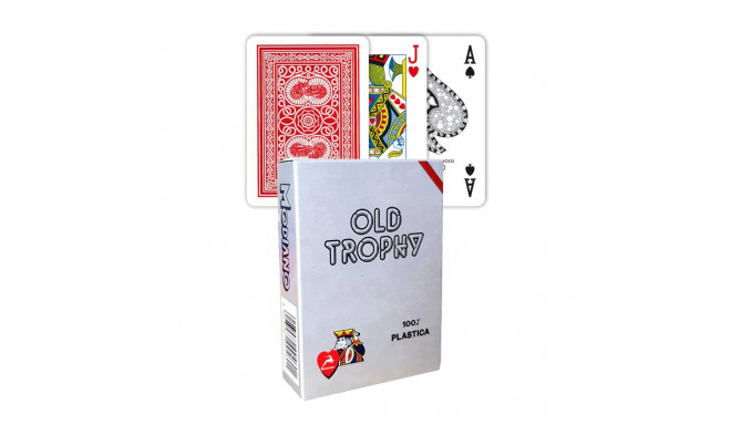 Modiano Old Trophy Playing Cards (Red)