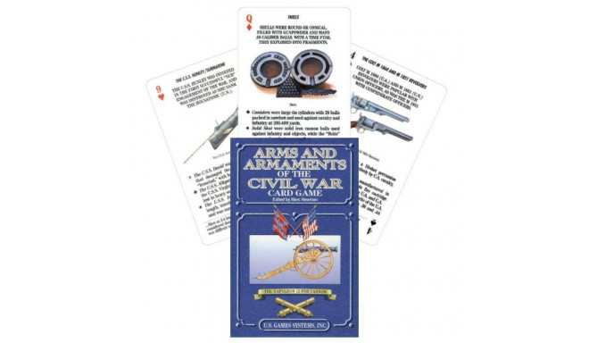 Arms And Armaments Of The Civil War Playing Cards