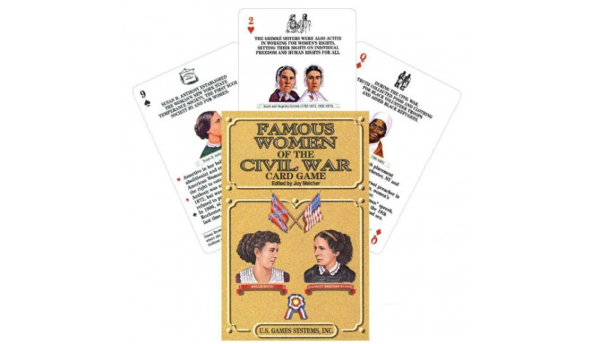 Famous Women Of The Civil War Playing Cards