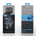 Akaso Brave 7 Action Camera Lcd 2.0"/1.22" 4k 20mp