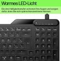 "HP 405 Multi-Device Backlit Wired Keyboard SmartBuy"
