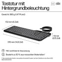 "HP 405 Multi-Device Backlit Wired Keyboard SmartBuy"