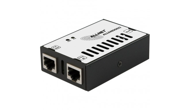 "Z ALLNET PoE Injektor Gigabit / PoE & PoE+ & PoE & LT PoE (15,4W/30W/60W/90W) / Metallgehäuse / ALL