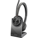 "HP Poly Voyager 4320 Microsoft Teams Certified Headset +BT700 dongle +Charging Stand (218476-02)"