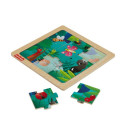 Wooden puzzle, Insects