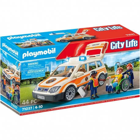 Figures set City Life 71037 Emergency Doctors Car Light & Sound