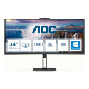 AOC CU34V5CW/BK 34inch monitor HDMI DP USB