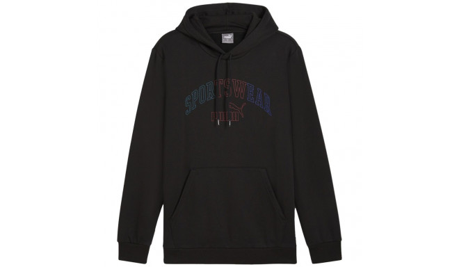 Bluza męska Puma Ess+ Logo LAB Gradient Hoodie FL czarna 681775 01 M