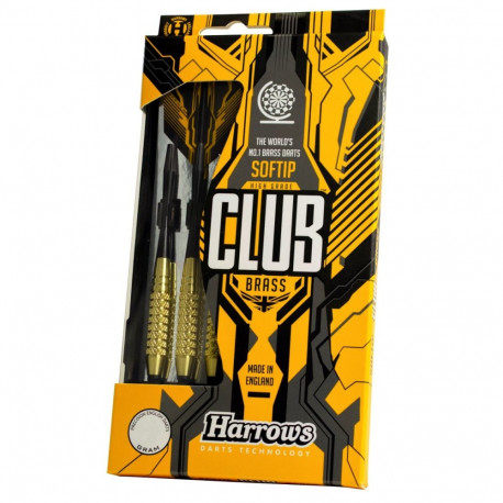 Softip darts HARROWS CLUB BRASS 3x18gK
