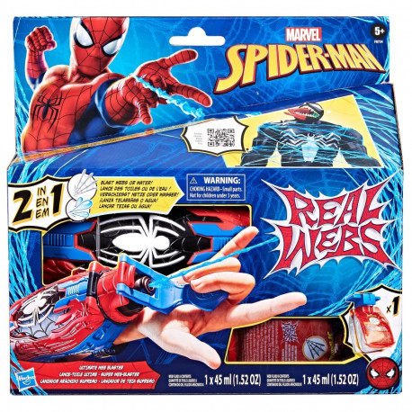 SPIDER-MAN Role play Real webs ultimate web blaster
