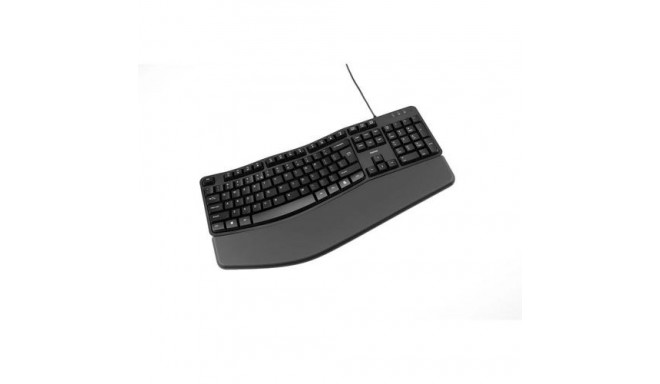 Hama EKC-400 keyboard Home/Office USB QZERTY US English Black