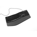 Hama EKC-400 keyboard Home/Office USB QZERTY US English Black