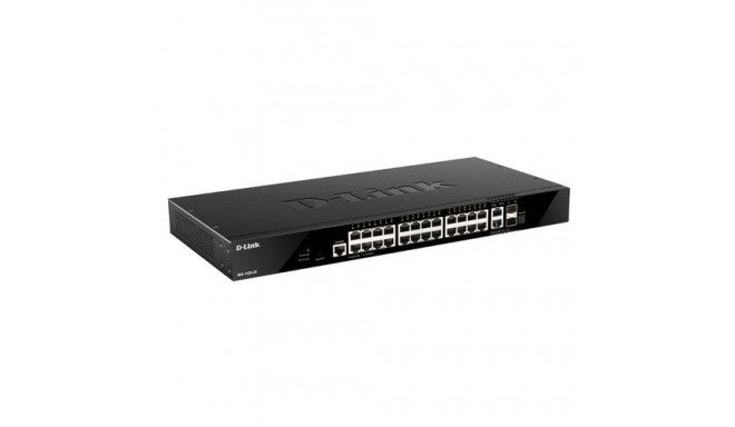 D-Link DGS-1520-28/E network switch Managed L3 10G Ethernet (100/1000/10000) 1U Black