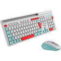 Canyon HSET-W5 keyboard Mouse included Home/Office RF Wireless QWERTY US English White