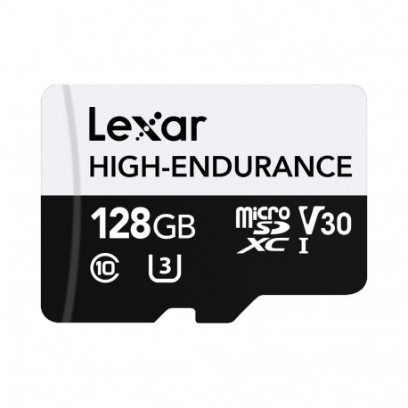 Lexar microSDXC High-Endurance UHS-I/U3/10 R100/W45 (V30) 128GB