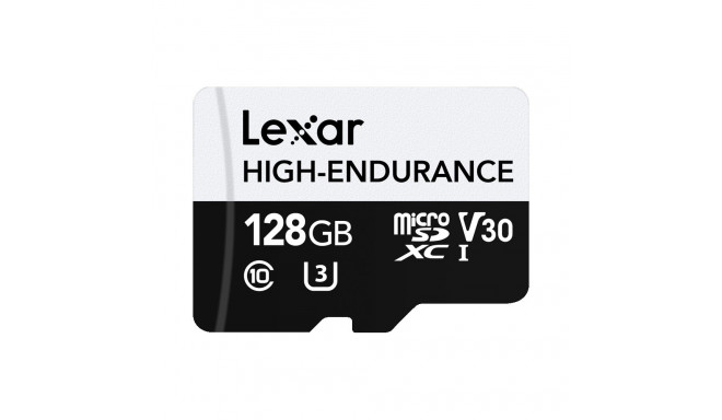 Lexar microSDXC High-Endurance UHS-I/U3/10 R100/W45 (V30) 128GB