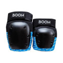 Kaitsmed BOOM Basic Double Pad Set, sinised, suurus S