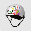 Kiiver MELON Handprint, valge, XL