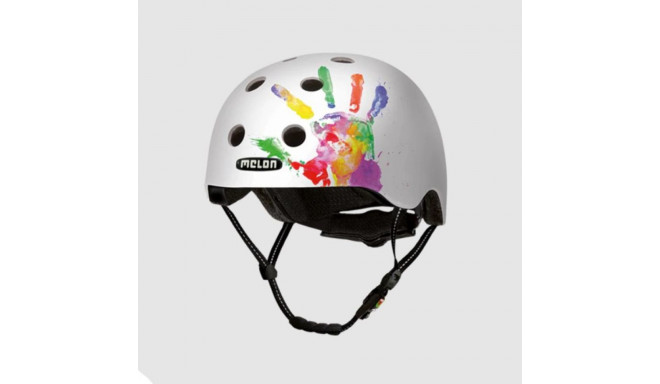 Kiiver MELON Handprint, valge, XL