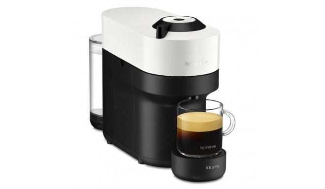 Nespresso Vertuo POP XN920110WP -kahvikapselikone, valkoinen/musta