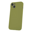 Silicon case for iPhone 13 6,1" olive