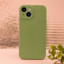 Silicon case for iPhone 13 6,1" olive