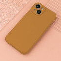 Silicon case for iPhone 16 6,1" caramel