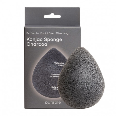 Holika Holika Konjac näopesukäsn söega Purable Konjac Sponge - Charcoal