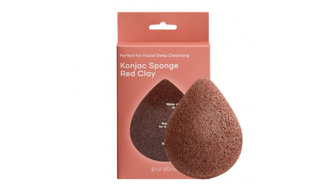 Holika Holika Purable Konjac Sponge - Red Clay