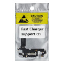 Charging flex USB for IPHONE 12 black (used)