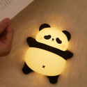 Lampka nocna Śpiący Panda Art Deco dotykowy