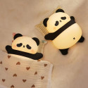 Lampka nocna Śpiący Panda Art Deco dotykowy
