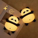 Lampka nocna Śpiący Panda Art Deco dotykowy