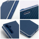 Forcell case Luna Book Carbon Samsung Galaxy S20 FE/S20 FE 5G, blue