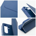 Forcell case Luna Book Carbon Samsung Galaxy S20 FE/S20 FE 5G, blue