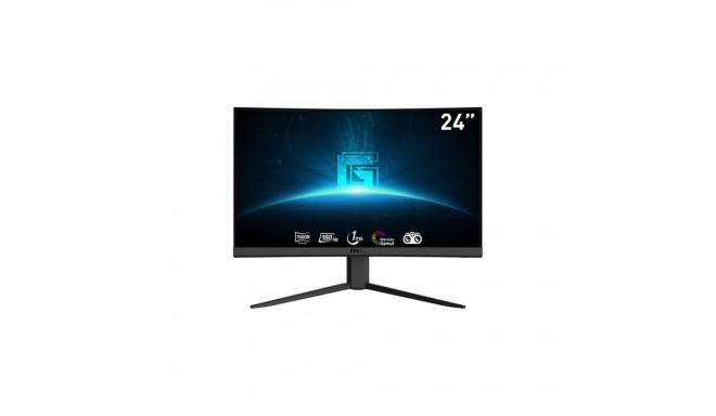 LCD Monitor|MSI|G24C4 E2|23.6"|Business/Curved|Panel VA|1920x1080|16:9|180 Hz|1 ms|Tilt|Colour Black