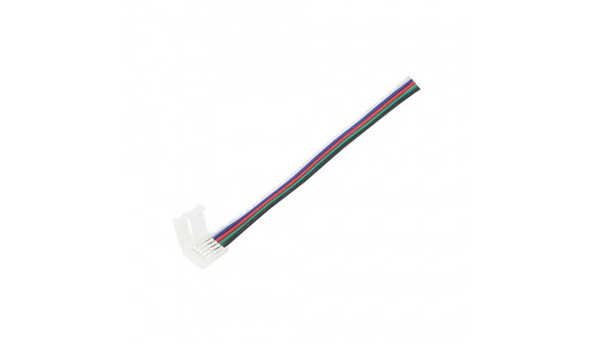 4347# Konektor do taśm led 10mm rgbw z przewodem 5pin (10 tk.)